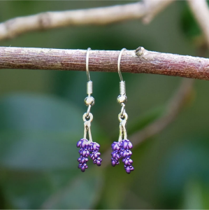 At Lavender Earrings